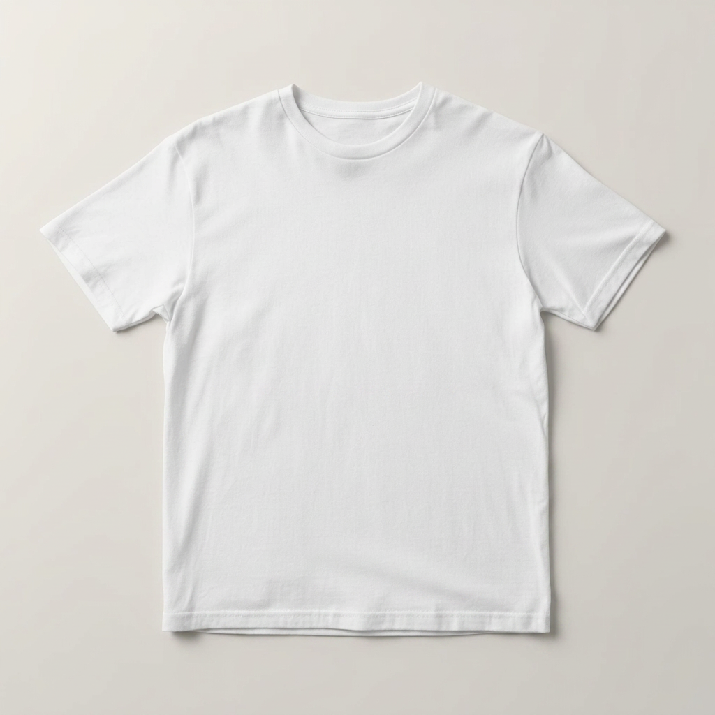 Blank t-shirt mockup